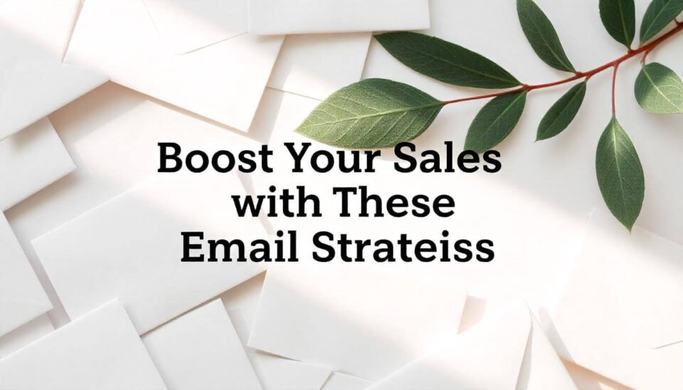 Boost Your Sales with These Email Strategies