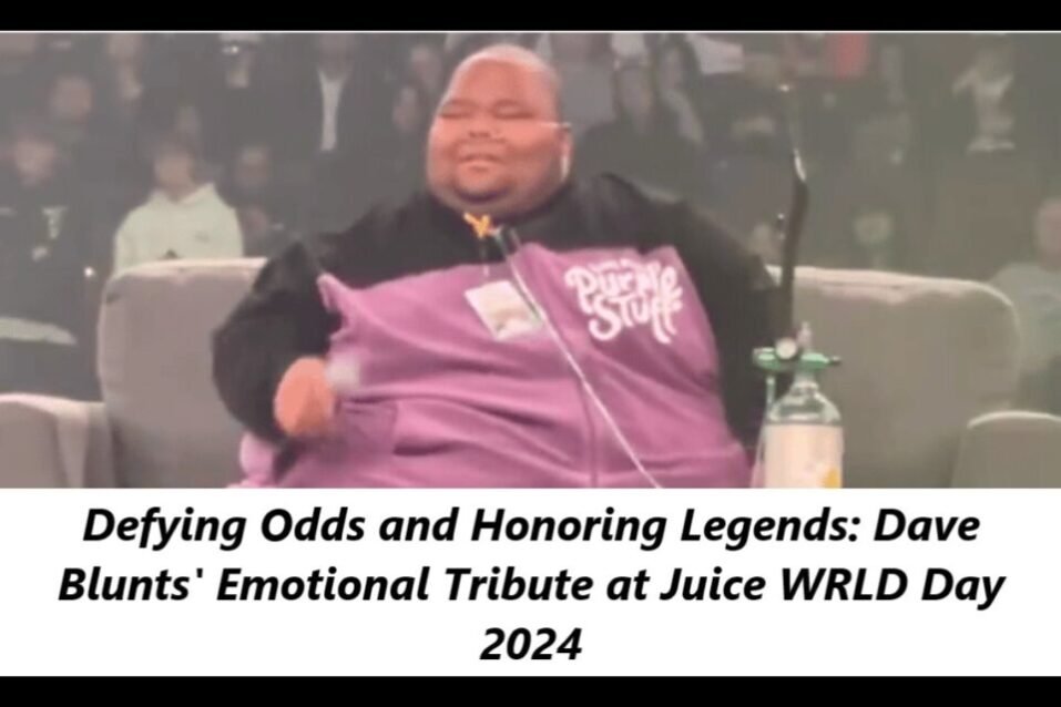 Defying Odds and Honoring Legends: Dave Blunts' Emotional Tribute at Juice WRLD Day 2024