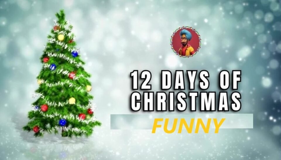 12 days of christmas funny version
