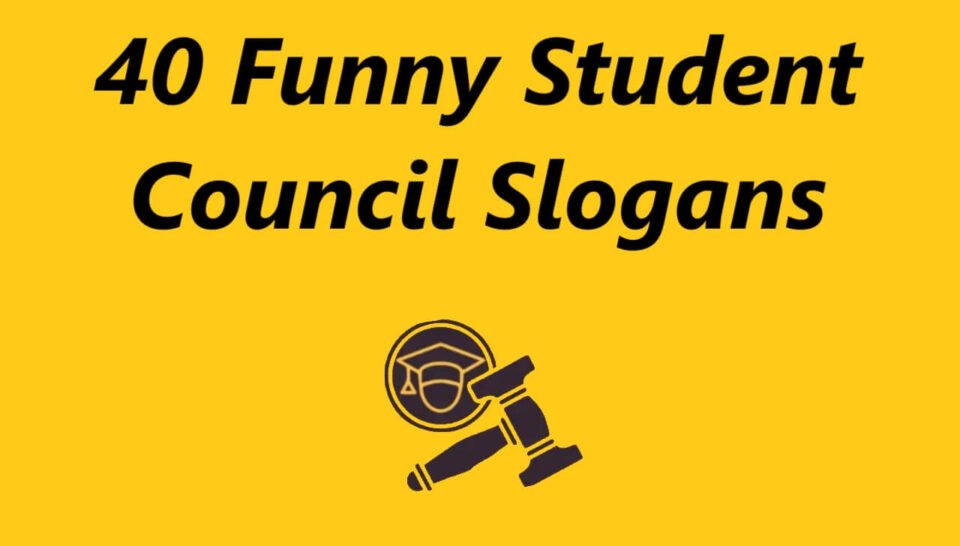 40 Funny Student Council Slogans to Bring Laughter and Leadership to Your Campaign