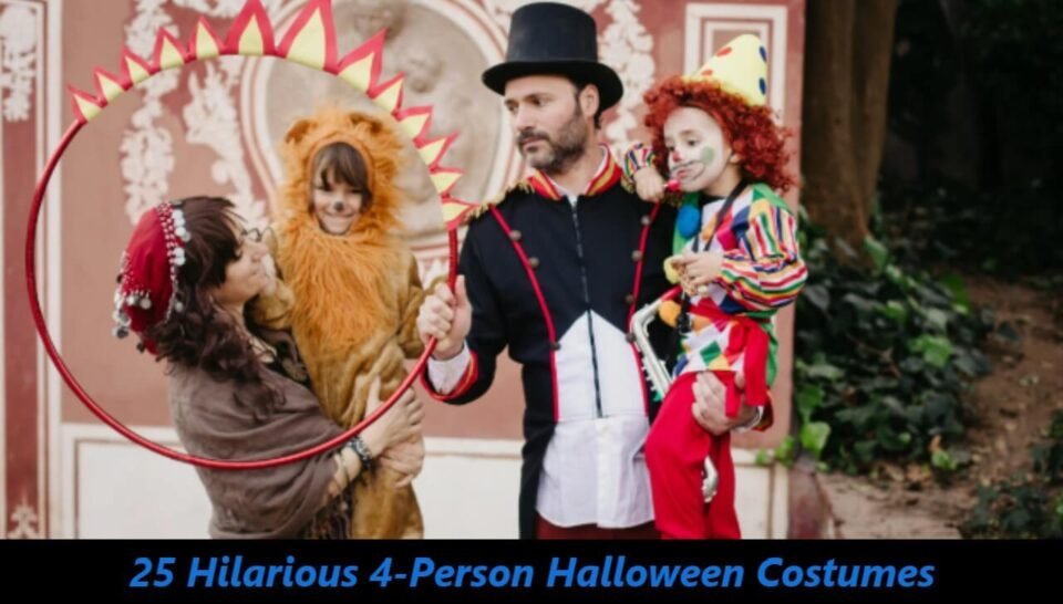 25 Hilarious 4-Person Halloween Costumes to Make Your Squad Stand Out