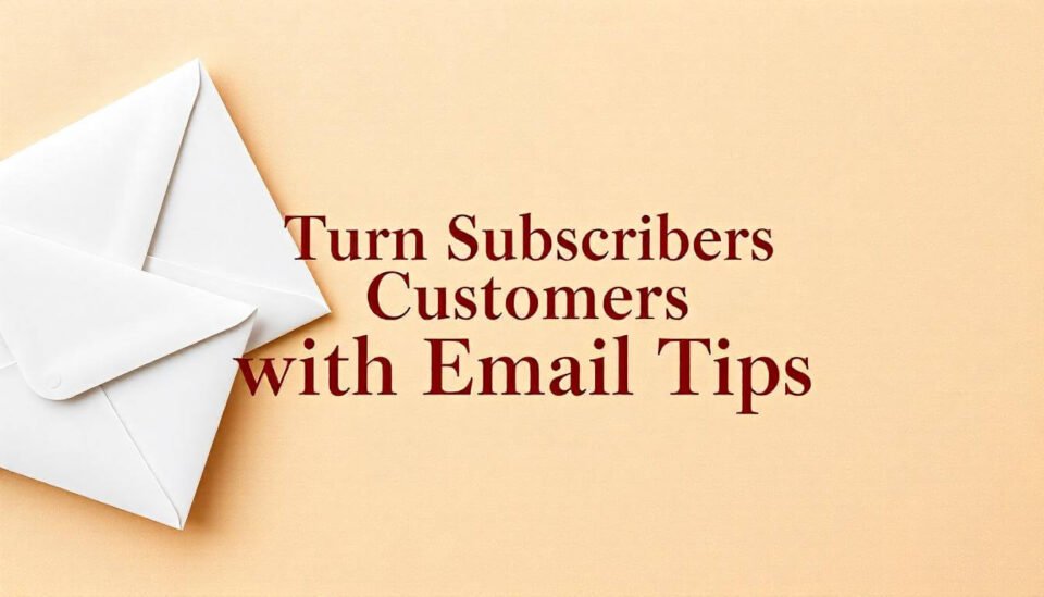 Turn Subscribers into Customers with These Email Tips